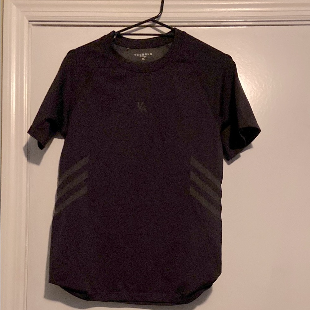 Men's New!! YoungLA Black Shirt XL